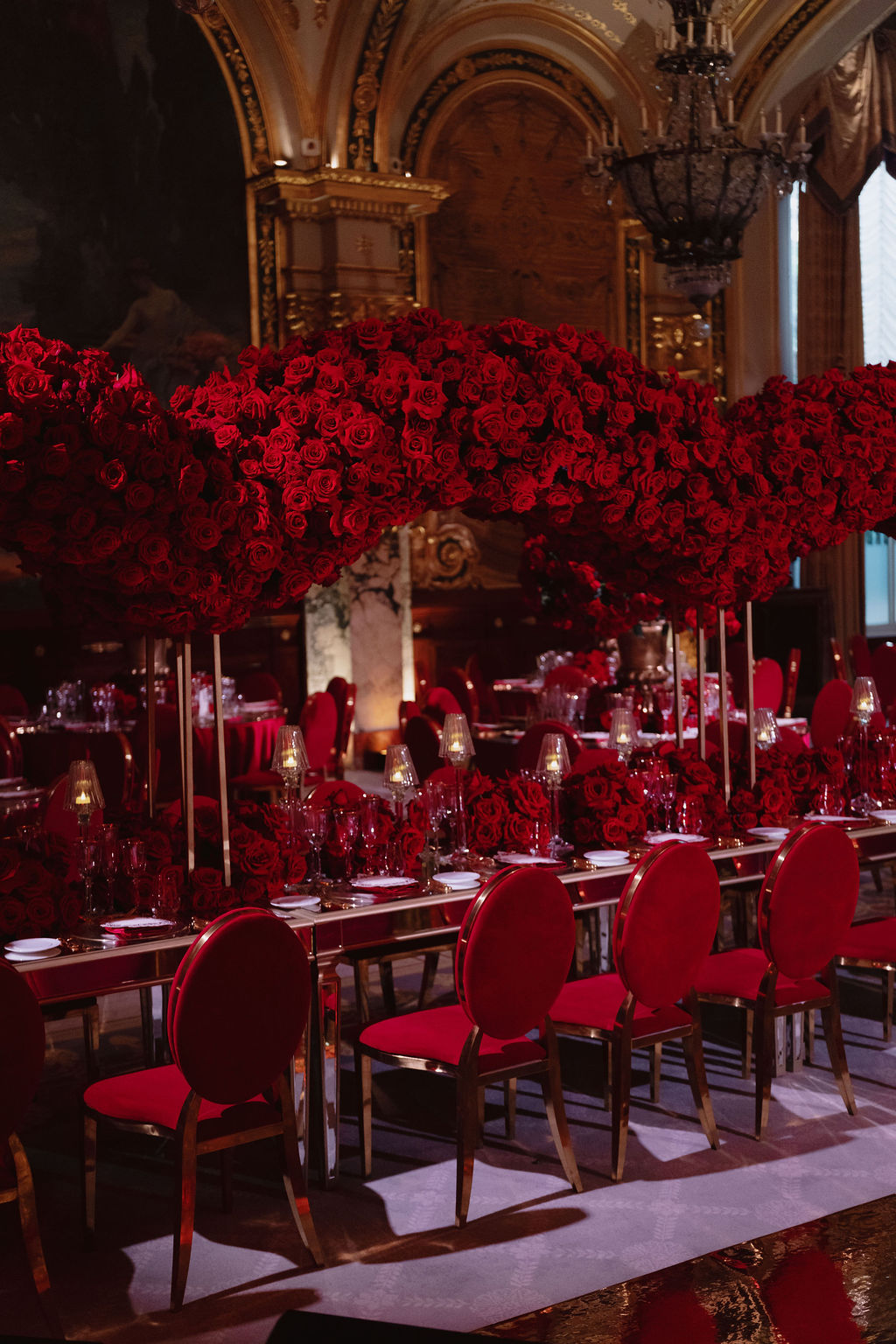 Salle Empire Wedding at Hotel de Paris Monte Carlo planned by Dale Alexander Events