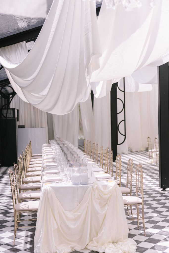 Glass Orangery Wedding Reception